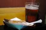 Tamale + beer